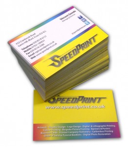Business Card printing from Speedprint